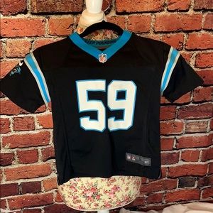 Little Boys Nike Carolina Panther Jersey